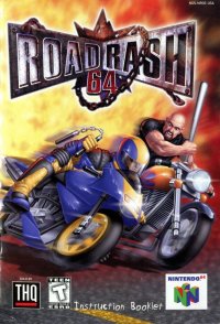 Road Rash Nintendo 64 US box art